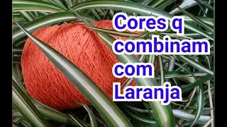 Explos&atilde;o de Laranja: Combina&ccedil;&otilde;es Vibrantes para Seus Projetos de Croch&ecirc;! ✅