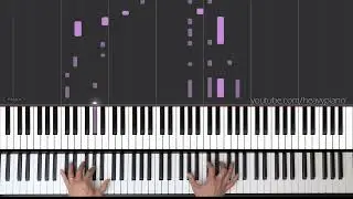 Elliott Smith - Bottle Up and Explode! Piano Synthesia Cover