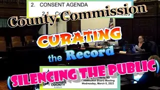 Douglas County Commission Silencing Public Dissent is as common as LPD's Threats. Both are illegal