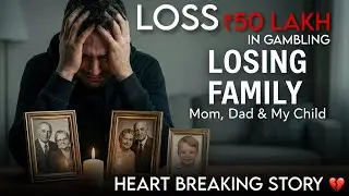 Loss ₹50,00,000 in Gambling 😱| casino knowledge Gambling addiction story 🥹 #gambling #sadstory 