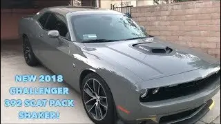 NEW 2018 Dodge Challenger 392 Scat Pack Shaker Walkthrough