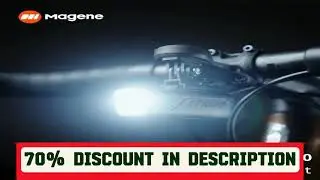 #Magene AT1200/AT1600 Smart Bike Headlight Intensity Stable Light