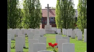 Belgian Battery Corner Cemetery in the Great War