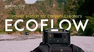 Portable power station for content creators: Ecoflow