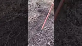 Steel rake 9 teeth - Garden care and maintenance!!!