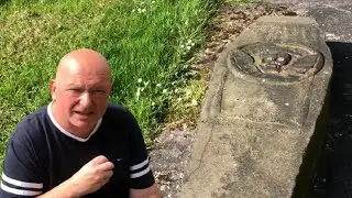The Vampire's Grave at St Aidan's Church in Billinge, Merseyside