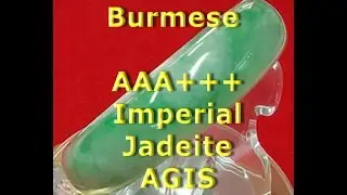 Burmese Jadeite AAA+++ Jade Bangle 379.19 carats AIGS certification 56.74 mm / 2.23 in.
