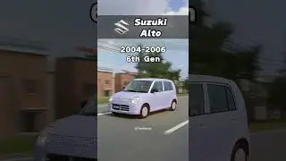 A brief history of Suzuki Alto's automotive evolution (1979-2025)#SuzukiAlto #Suzuki #Alto #car#cars