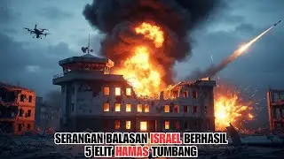 SERANGAN BALASAN ISRAEL BERHASIL‼️5 ELIT HAMAS TUMBANG🔥