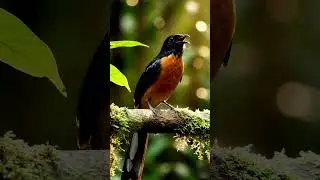 Shama Thrush #shorts  #birds