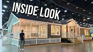 I Toured a Brand New PREFAB HOME That Has WAY More Space than I was Expecting