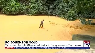 Poisoned for gold: Ten major rivers in Ghana polluted with heavy metals - Test reveals | AM News