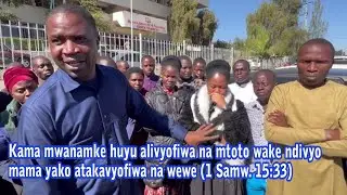Mbarikiwa mahakamani leo. MBONA MNANITESA WAKATI MLISHANISHINDA? KWA NINI MNATAKA NIWE NAUMIA?