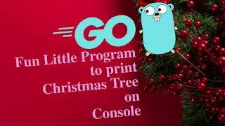 Fun little program to print Christmas Tree on Console/Terminal | Let's Code 