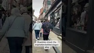 #shambles street in #york the inspiration behind #diagonalley #harrypotter #england