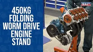 Sealey 450kg Folding Worm Drive Engine Stand - ES480D