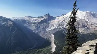 (4K UHD) HIKING Sunrise Rim Trail to Glacier Overlook (FULL HIKE 1 of 2) Mount Rainier National Park