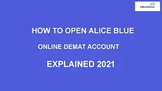 Free Demat Account Opening With Alice Blue.
