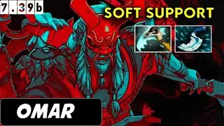 Omar Grimstroke Soft Support - Dota 2 Patch 7.39b Pro Full Gameplay