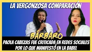 #envivo  VERGONZOSA COMPARACI&Oacute;N/LA VOZ DEL PUEBLO