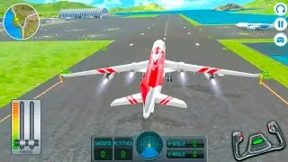 Flight Airplane City Pilot Simulator - Plane Boeing Expert Emergency Landing - Android GamePlay