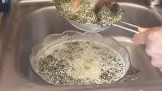 THE  EASIEST AND FASTEST  WAY  TO WASH  BITTER LEAF