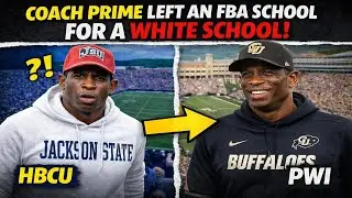 Coach Prime Left an FBA School for a White School &mdash; Let&rsquo;s Talk