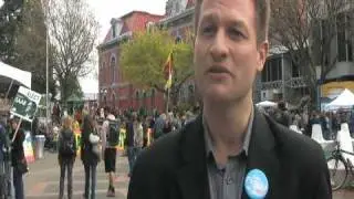 Rob fleming speaks on Earthday