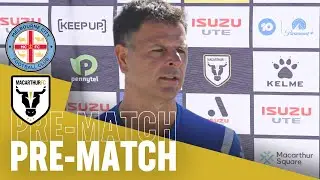 Pre-Match - Melbourne City vs Macarthur (feat. Mile Sterjovski)