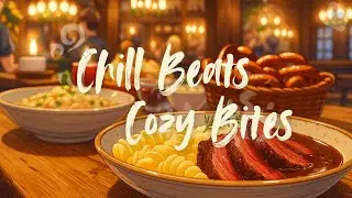 Lofi Background Music | Comfort Food Animation for Focus