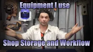 3d Printers, shop storage, project workflow, and a quick update.
