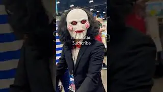 Billy The Puppet At LA Comic Con 2024 #short #billythepuppet #saw #cosplay #lacomiccon  #lacc2024