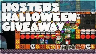 Growtopia | HALLOWEEN HOSTERS GIVEAWAY (15DLS+) ft. V0ren, Brebbiamats