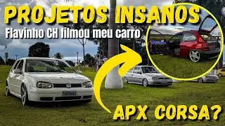 FLAVINHO CH FILMOU MEU CARRO!? | PROJETOS INSANOS | S&Oacute; PROJETO EXCLUSIVO E TOP | APX CORSA TAVA L&Aacute;