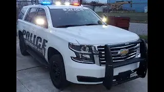 2020 Tahoe PPV Feniex Police Lights by EFS Houston Emergency Fleet Service