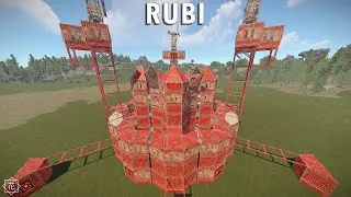 RUBI | SMALL GROUP/ZERG RUST BASE + CHINAWALL
