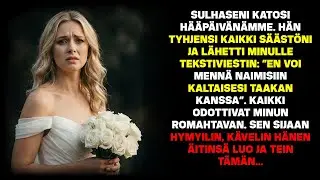 Sulhaseni, katosi hääpäivänä, mutta se, mitä tein hänen äidilleen, hämmästytti kaikkia.