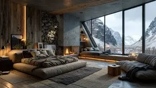 Deep Work Music | Winter Cabin Focus Ambient for Ultimate Concentration and Study Vibes