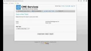 CME Services Helpdesk