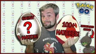 HATCHING 100+ NEW 12K EGGS! THESE EGGS ARE WAY BETTER FOR SHINY DEINO! (Pokemon GO)