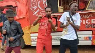 Amoh De Great Went on A Captain Morgan Promo Campaign in Embu😌