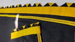 Kurti #ghera design | Stylish #daman design 2020 | Cutting and stitching ideas
