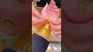 Elegant Gold Bracelet | Arabic Gold Jewelry Design 2026#shorts #viral #trending