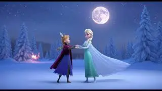 Elsa and Daughter&rsquo;s Winter Moon Dance 2 🌙❄️💃 | Frozen Night Magic Returns!