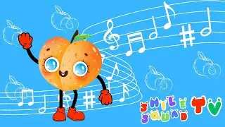 Peach Song For Kids | Fruits Song | Nursery Rhymes & Kids Songs | Learn Fruits