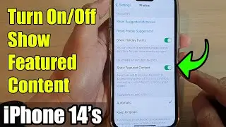 iPhone 14's/14 Pro Max: How to Turn On/Off Show Featured Content In Photos Memories