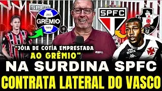 SPFC PREPARA AN&Uacute;NCIO DE + UM LATERAL QUE FOI TITULAR DA SELE&Ccedil;&Atilde;O BRASILEIRA! JOI&Aacute; INDO P/ O GR&Ecirc;MIO