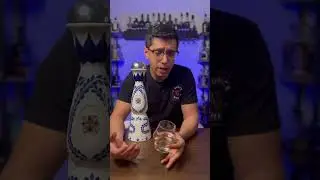 Trying the CLASE AZUL reposado tequila