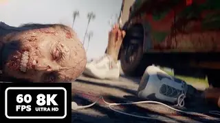 Dead Island 2 - Trailer 60FPS 8K (AI Upscaled)