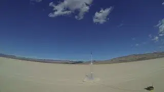 Vanish 29 at Delamar - New I-motor High Power Rocket Record Flight
